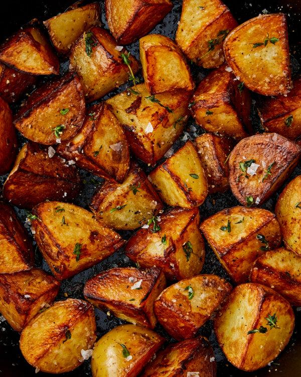 The Secret to Impossibly Crispy Skillet-Fried Potatoes