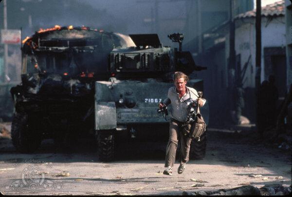 Photographer Russell Price (Nick Nolte), in "Under Fire." (Orion Pictures)