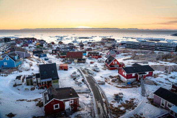 The town of Ilulissat in western Greenland. (Alex Savu/Visit Greenland)