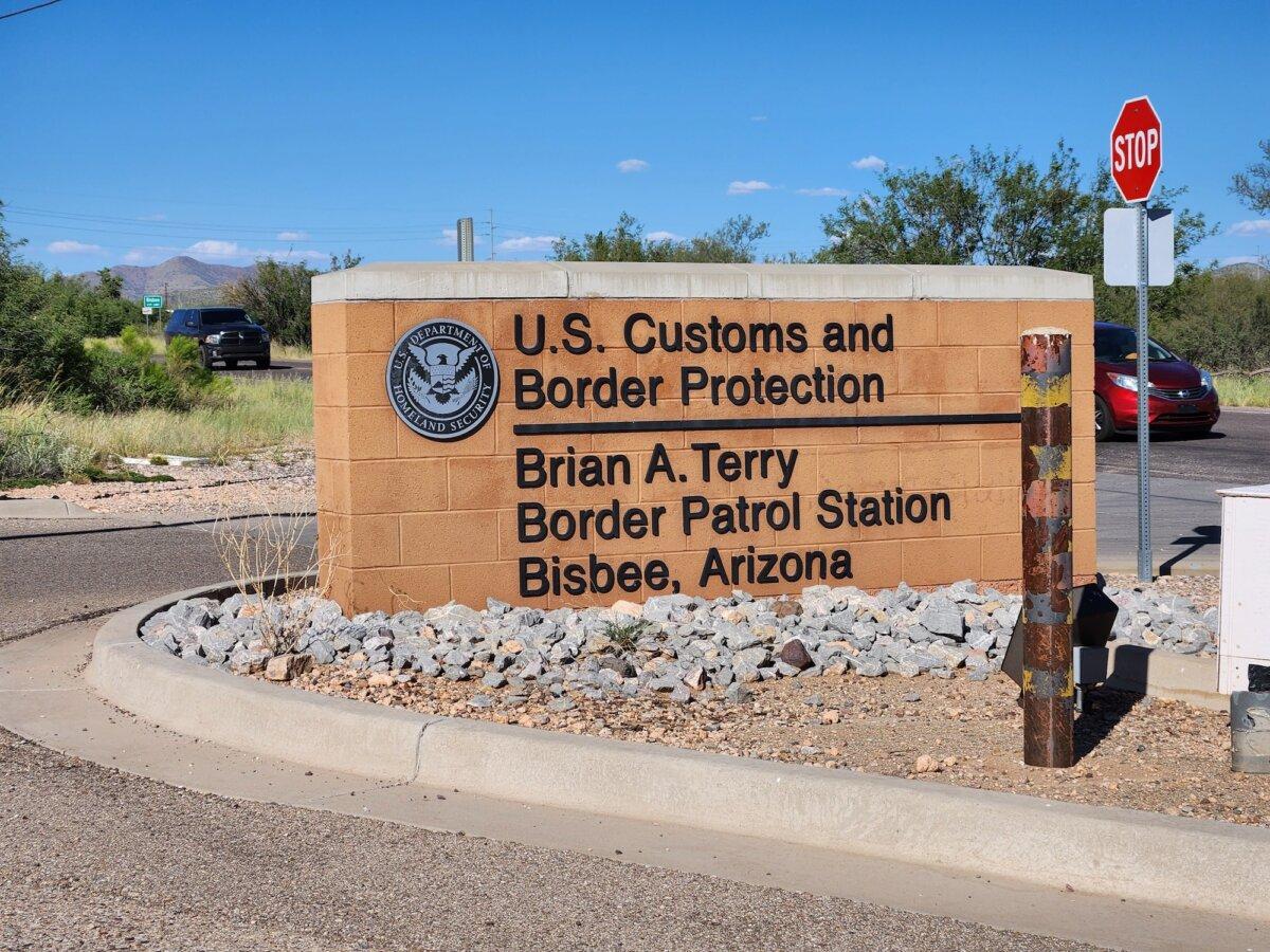 The Brian A. Terry Border Patrol Station in Bisbee, Ariz., on Sept. 27, 2023. (Allan Stein/The Epoch Times)