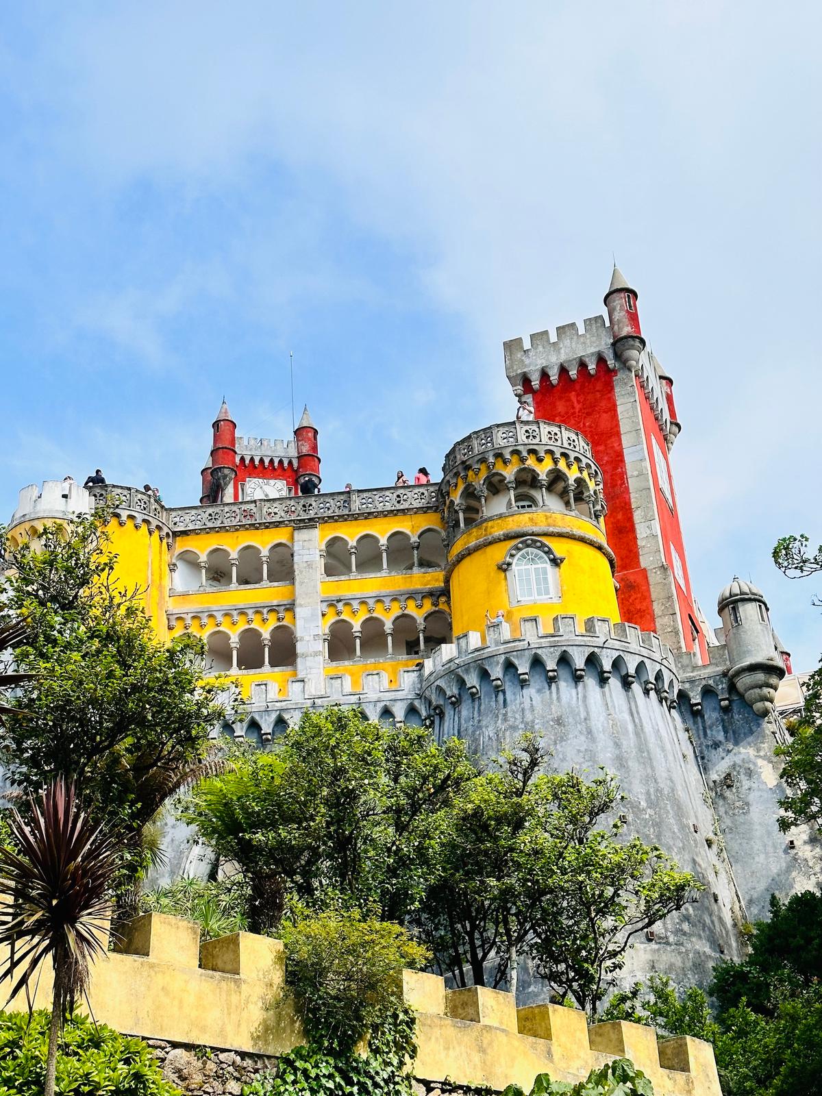 The Pena Palace, Portugal. (SWNS)