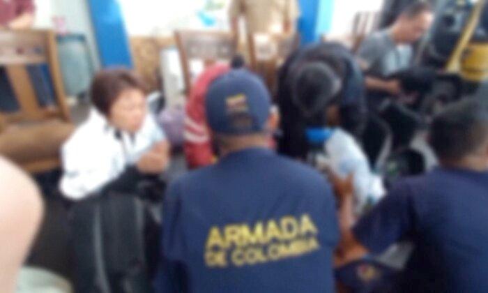 Video: 23 Illegal Immigrants Intercepted on Boat Off Colombian Coast