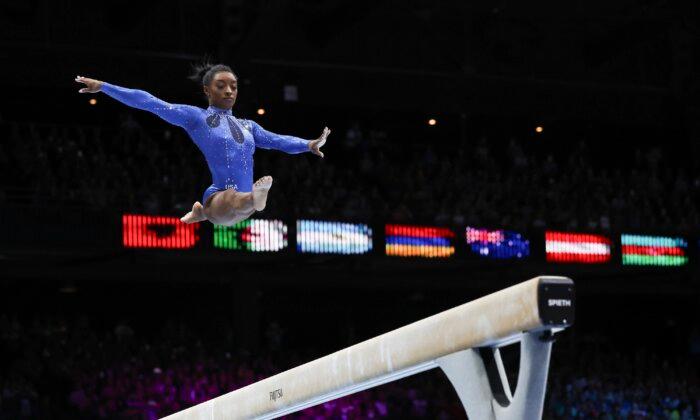 Simone Biles Wins 6th All-Around Title at Worlds to Become Most Decorated Gymnast in History