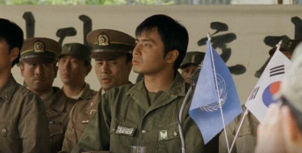 Jin-tae Lee (Jang Dong-Gun), in “Tae Guk Gi: The Brotherhood of War.” (Showbox)