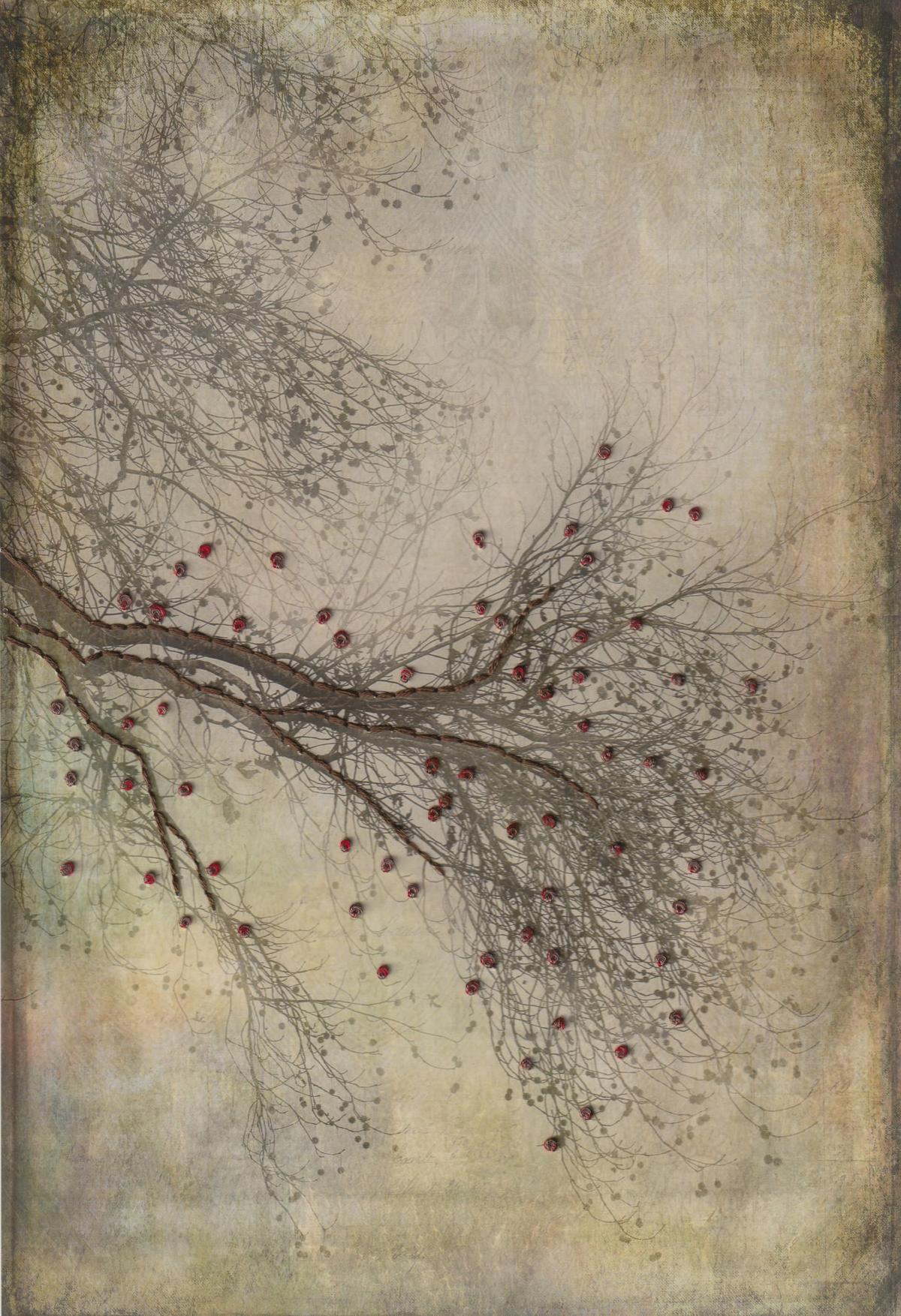 "Sweet Gum Embroidered" by Myrtie Cope. (© Myrtie Cope/Courtesy of All About Photo)