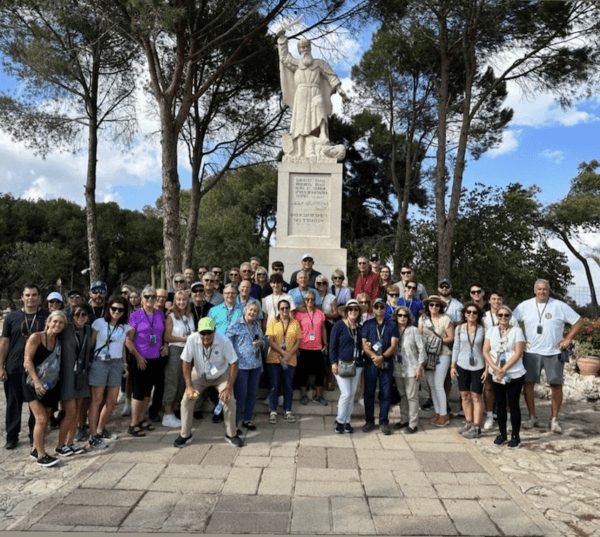 A group from First Naples Church in Naples, Fla., was in Israel when terrorists attacked the country on Oct. 7, 2023. (Courtesy of First Naples Church)