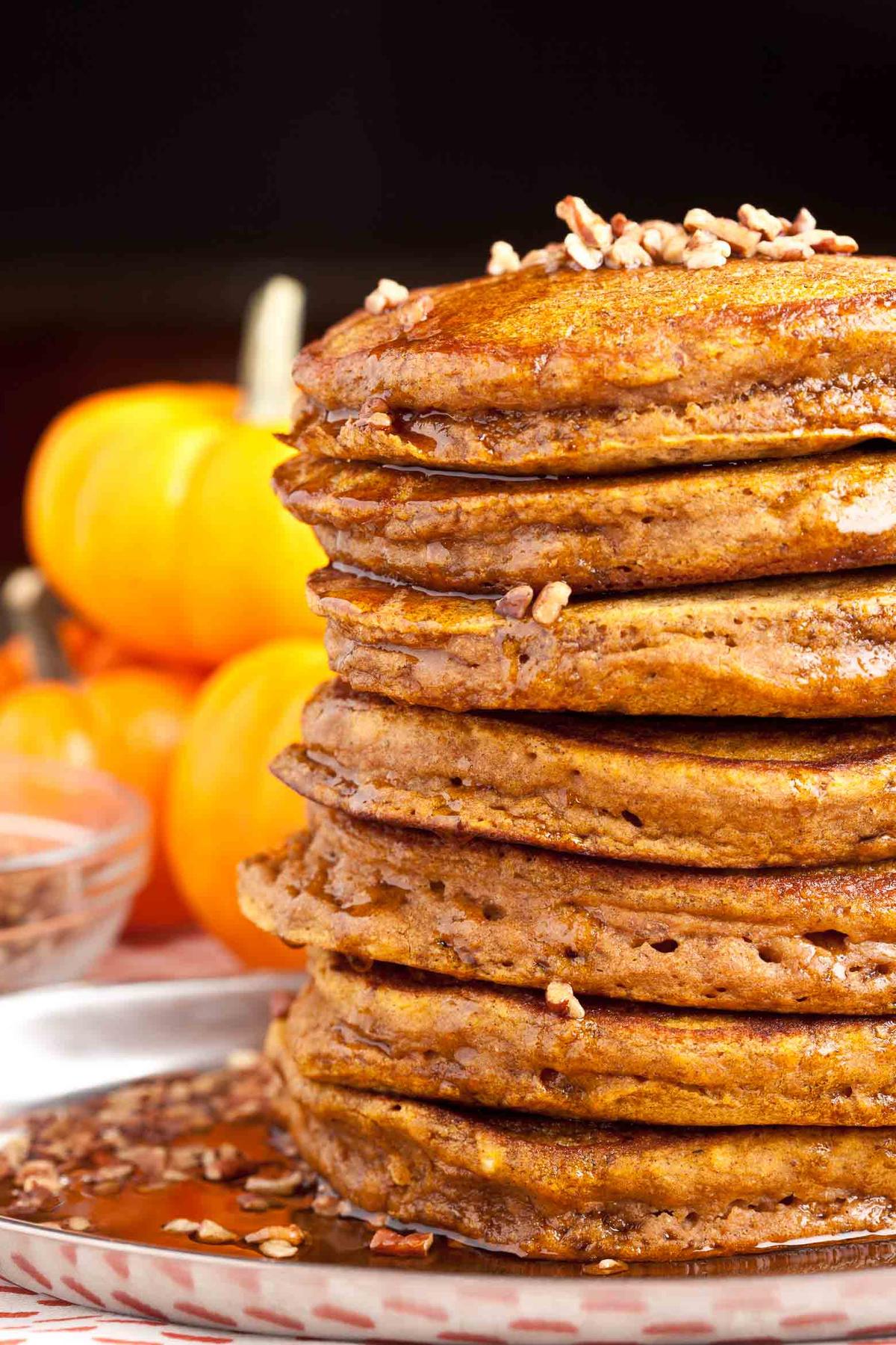 Fluffy Pumpkin Pancakes