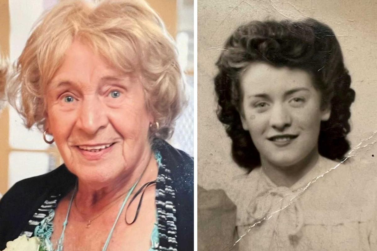 (Left) Vera Petchell in later life; (Right) Ms. Petchell as a young woman. (SWNS)