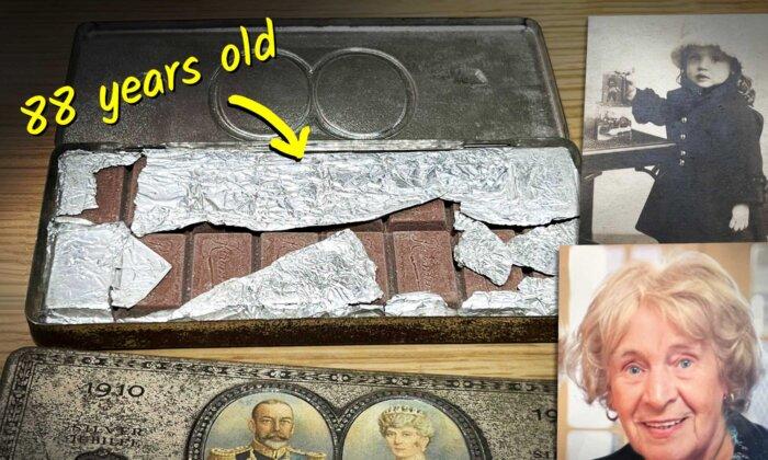 Little Girl Told to Not Eat ‘Royal’ Chocolates in 1935—But Her Kids Find Them 88 Years Later in Old Tin