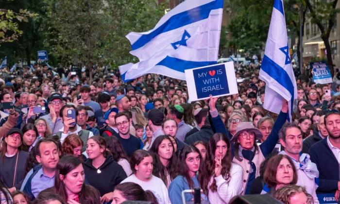 Communities in New Jersey Hold March and Rally in Support of Israel Amid Terrorist Attacks