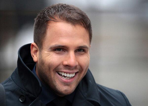 Journalist Dan Wootton at The High Court in London, England, on Feb. 6, 2012. (Peter Macdiarmid/Getty Images)