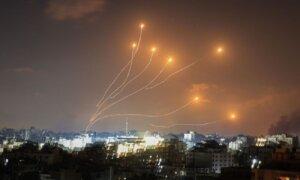 View of Gaza Skyline as Israel Bombards Hamas Targets (Oct. 12, Part 2)