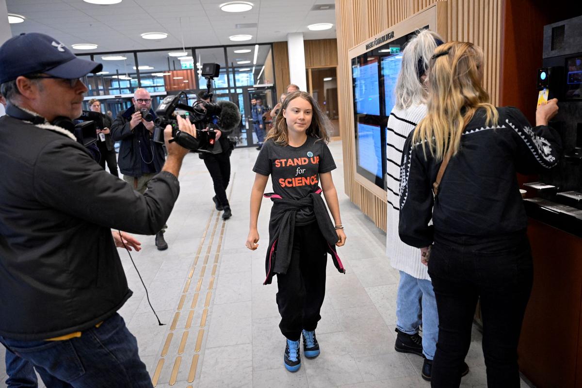 Swedish Court Fines Greta Thunberg Again for Disobeying Police Orders
