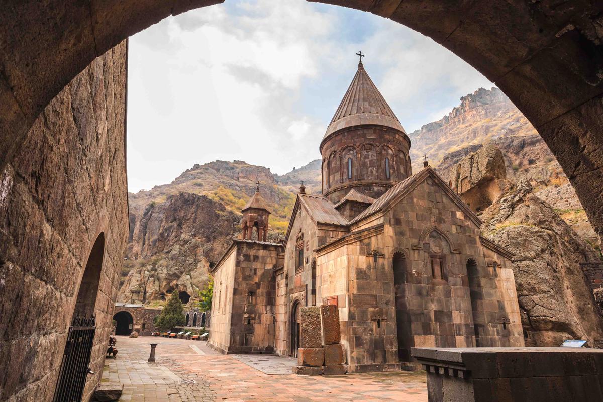 Geghard Monastery, east of Armenia's capital city, Yerevan. (takepicsforfun/Shutterstock)