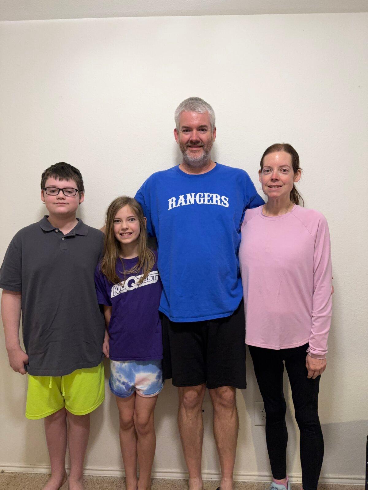 Ms. Ledgerwood with her family after her weight loss journey. (Courtesy of Kristi Ledgerwood)