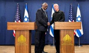 Israeli Defense Minister Gallant Meets US Counterpart Austin