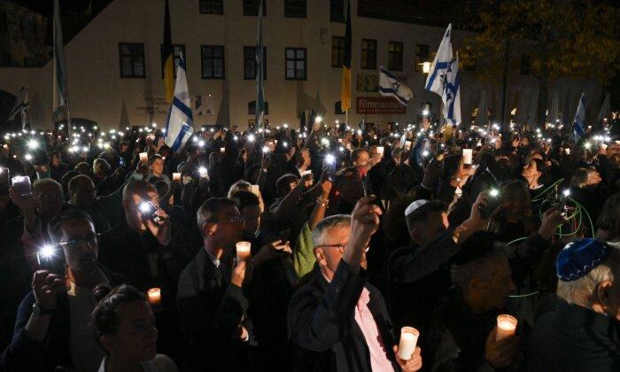 German City of Frankfurt Hosts Pro-Israel Demonstration