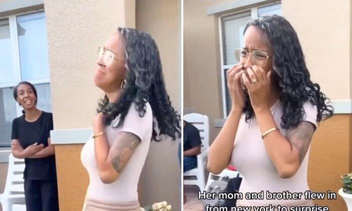 VIDEO: Husband Surprises Wife With Visit From Mom and Brother She Hadn’t Seen for Too Long: ‘It Was So Special’