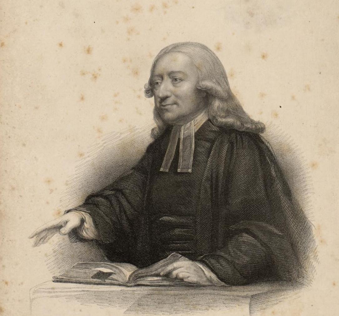 "John Wesley," circa 1820, by Thomas Anthony Dean. Stipple engraving. National Library of Wales, Aberystwyth. (Public Domain)