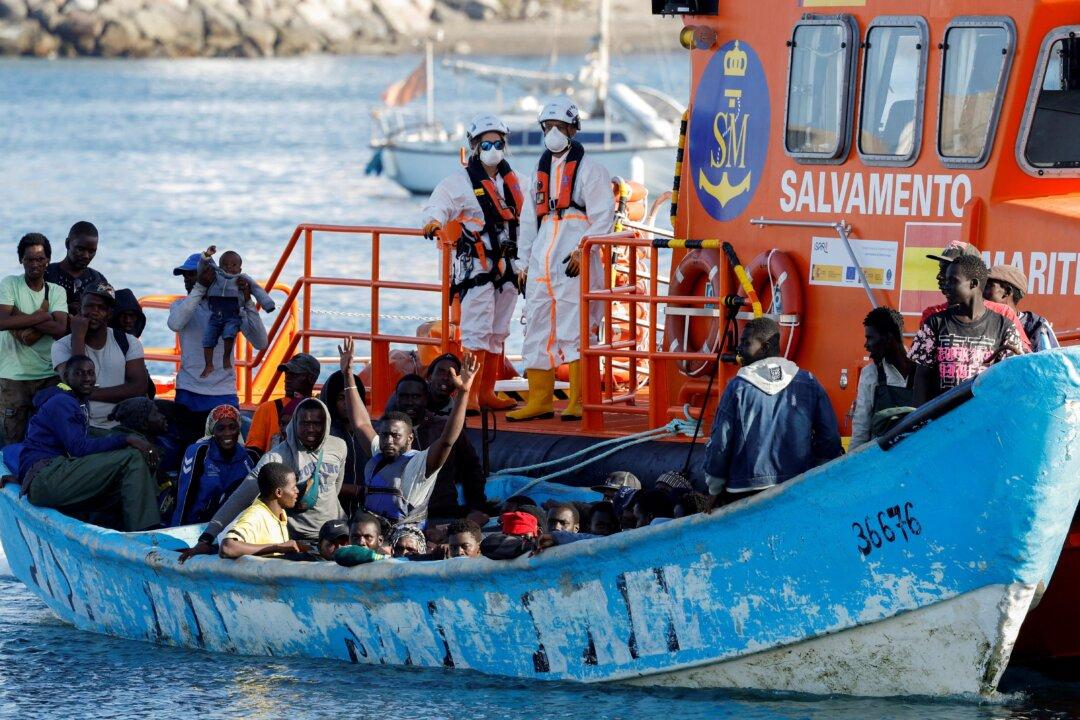 Over 8,500 Migrants Reach Spain’s Canary Islands in 2 Weeks: Ministry Data