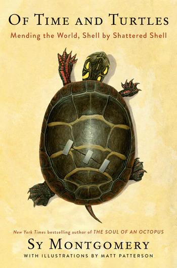Cover of “Of Time and Turtles: Mending the World, Shell by Shattered Shell” by Sy Montgomery. (Mariner Books/HarperCollins)