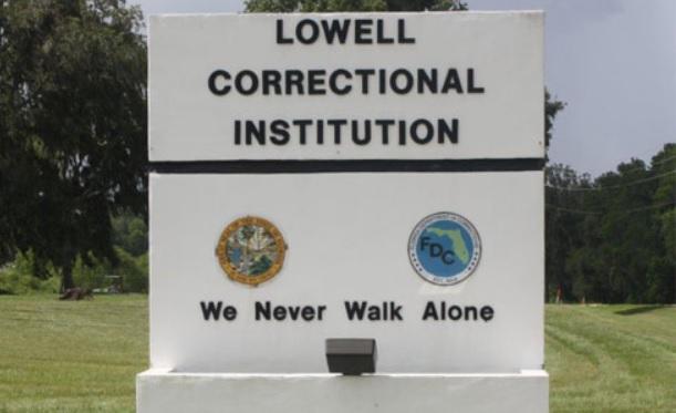 A sign outside the women-only state prison in Ocala, Fla. (Courtesy of Florida Department of Corrections)