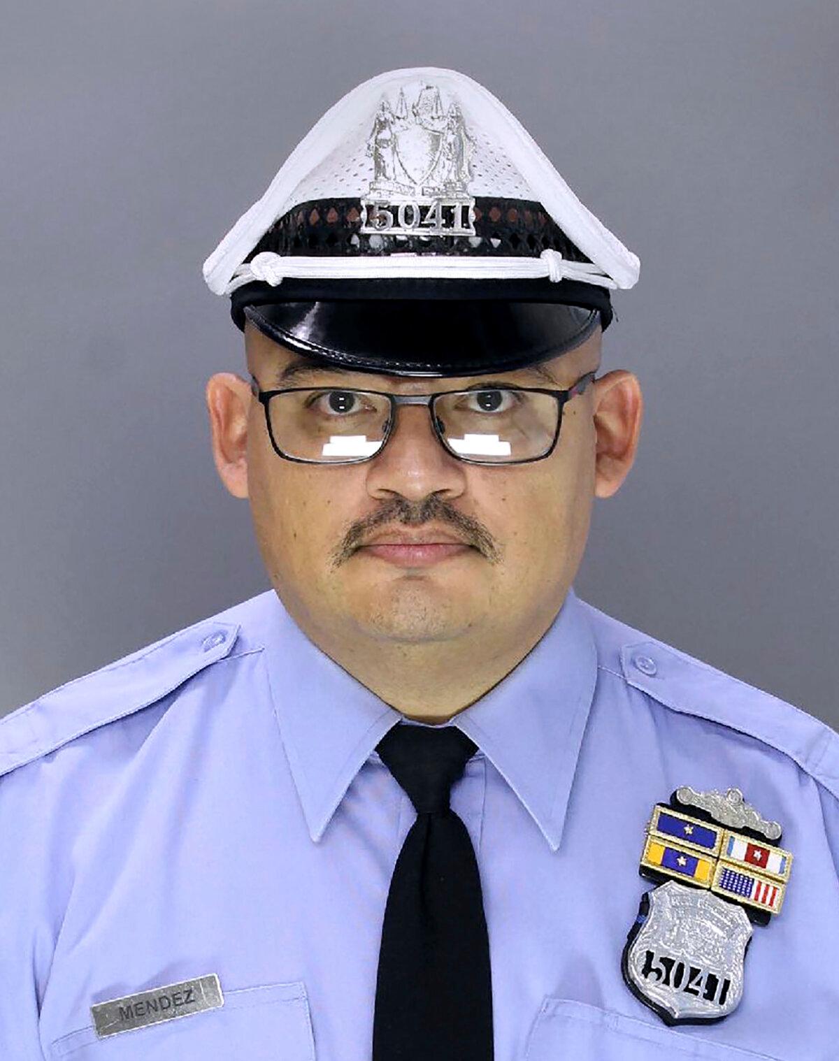 Police officer Richard Mendez in a file photo. (Police Department Office of Public Affairs via AP)