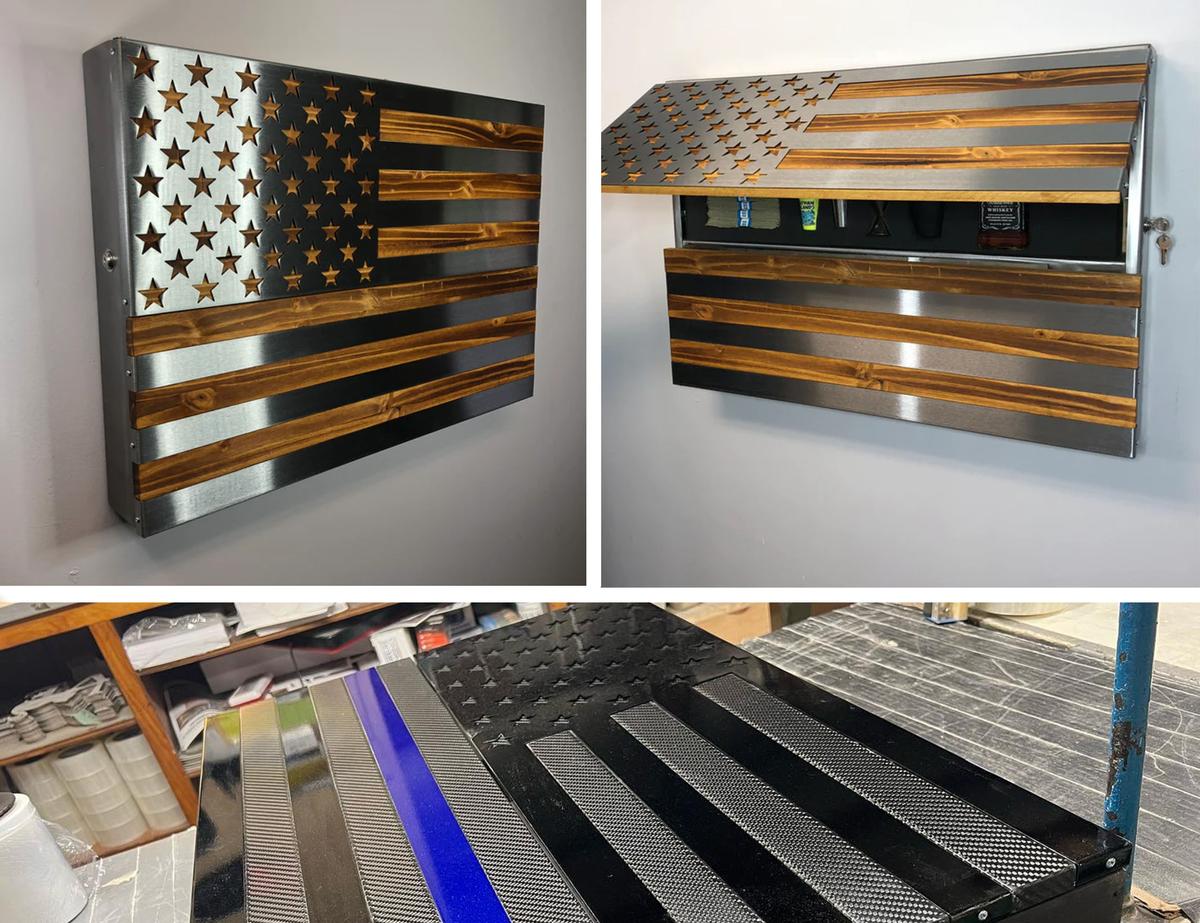 Various styles of concealment cabinets, called <a href="https://www.amazon.com/Metal-Art-Wisconsin-Freedom-Cabinet/dp/B09XG516QN?m=A38TWFOHCSC30K&qid=1697683448&s=handmade&sr=1-1&linkCode=sl1&tag=inspired0513-20&linkId=8c94323acea466b51f9b743c6695a3b3&language=en_US&ref_=as_li_ss_tl">Freedom Cabinets</a>. (Courtesy of Shane Henderson)