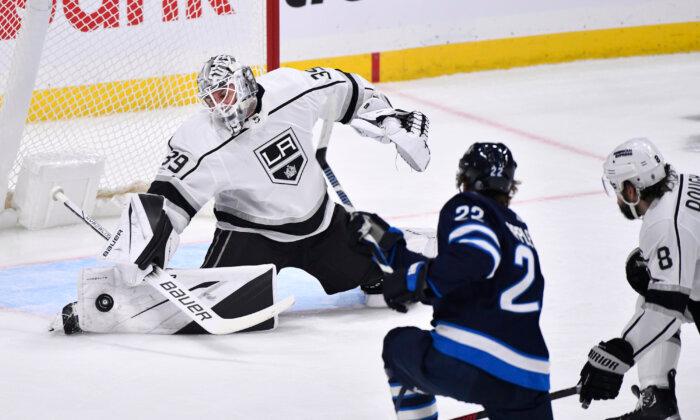 Talbot and Moore Carry Kings to First Win Over Jets 5–1