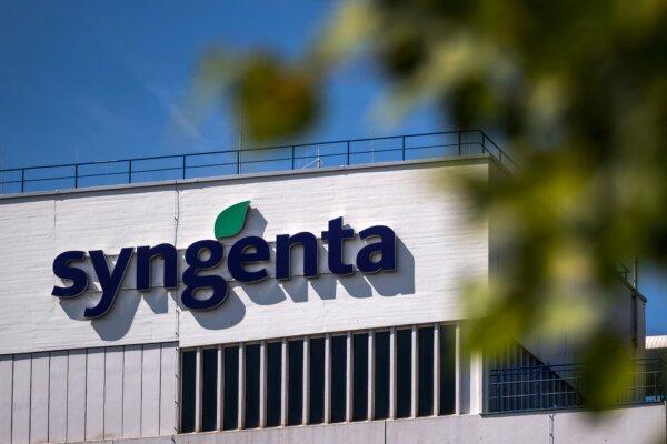 A Syngenta factory in Schweizerhalle near Basel, Switzerland. (Fabrice Coffrini/AFP via Getty Images)