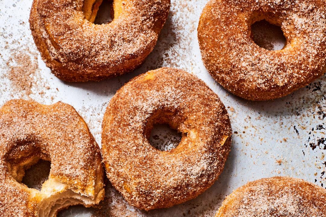 Air Fryer Cinnamon-Sugar Donuts Are Ready in 10 Minutes
