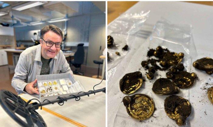 Novice Metal Detectorist Thinks He Found ‘Chocolate Coins’—But It Turns Out to Be the Find of the Century