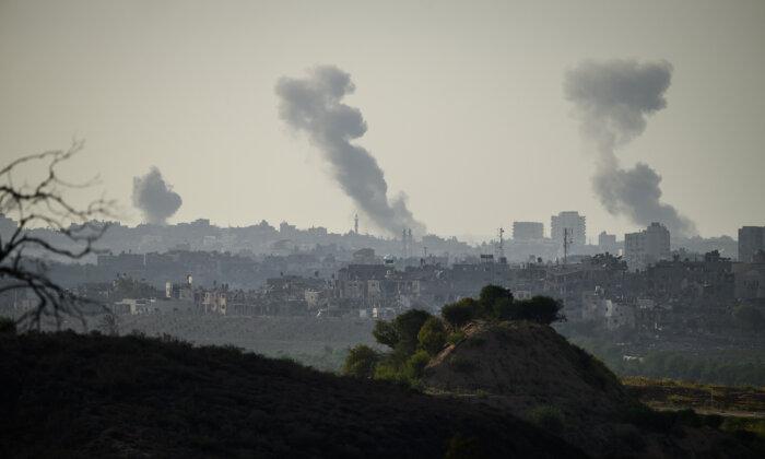 Live View of Gaza Skyline as Airstrikes Continue (Oct. 26 Part 2)