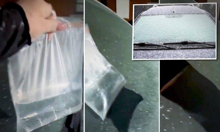 VIDEO: Woman Discovers Genius Winter Hack to De-ice Frosty Windshield in Seconds—Here’s How