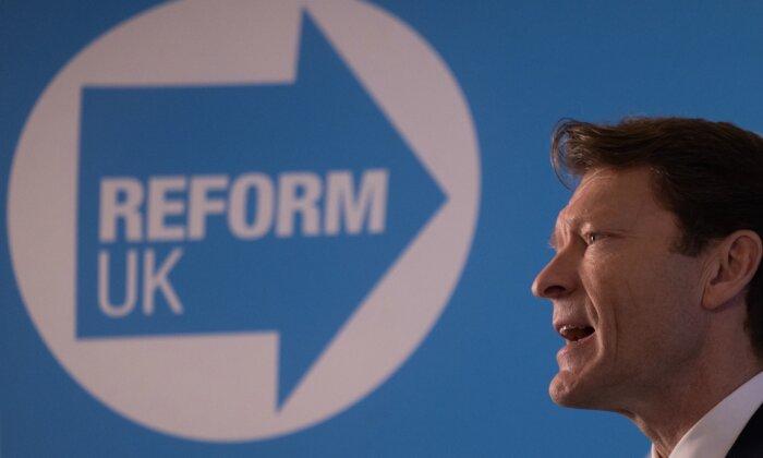 Reform UK Just 4 Points Behind Tories: Poll