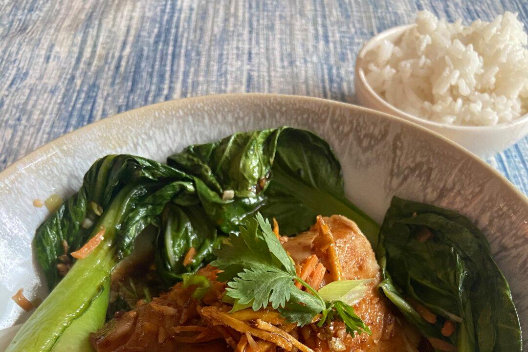 Dinner for Two? I’ve Got You Covered With Steamed Halibut, Stir-Fried Veggies