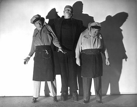 Publicity shot for "Abbott and Costello Meet Frankenstein." (Universal Pictures)