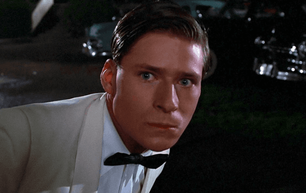 George McFly (Crispin Glover) takes serious issue with Biff, in "Back to the Future." (Universal Pictures)