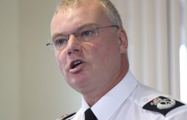 Former chief constable Mike Veale pictured on Oct. 5, 2017. (PA Media)