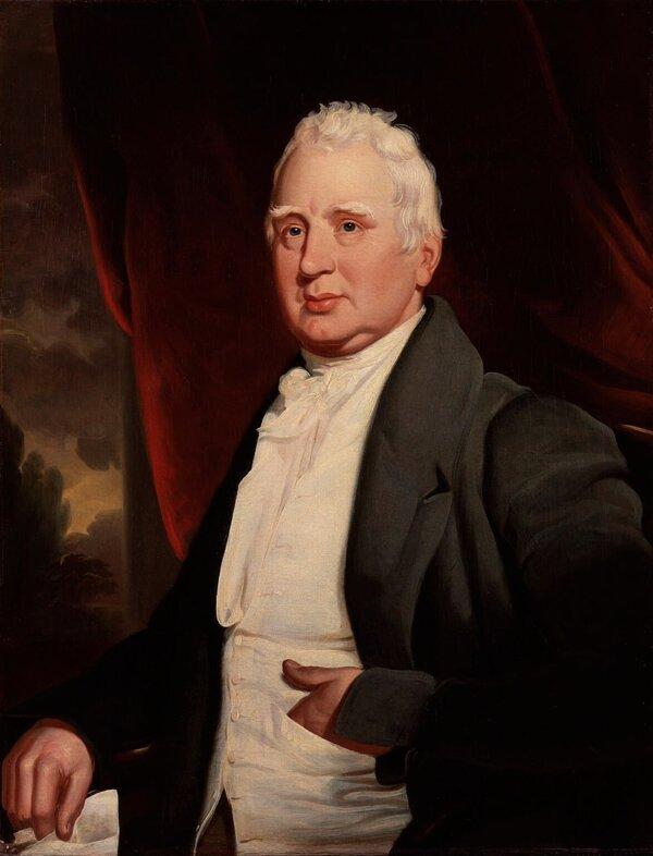 A portrait of William Cobbett, circa 1831, possibly by George Cooke. National Portrait Gallery, London. (Public Domain)