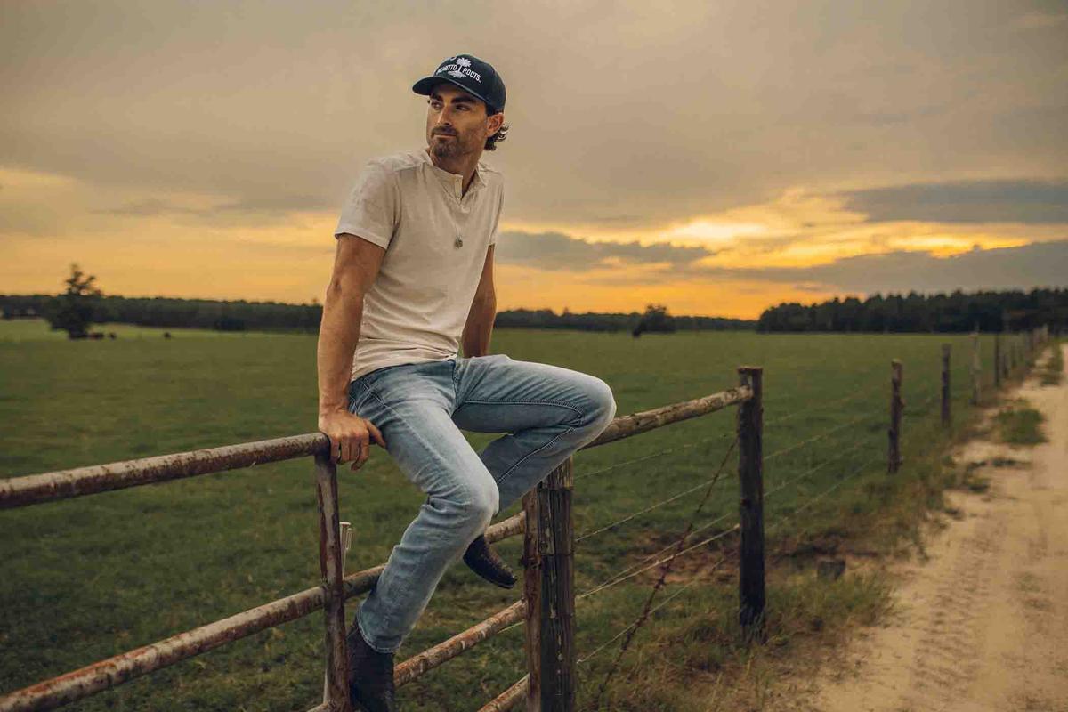 Country singer Cody Webb poses before a sunset. (Courtesy of Cody Webb)