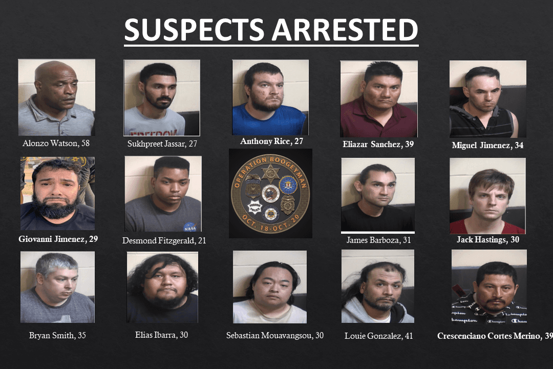 Authorities Arrest 14 Suspects in Child Sex Trafficking Crackdown in California