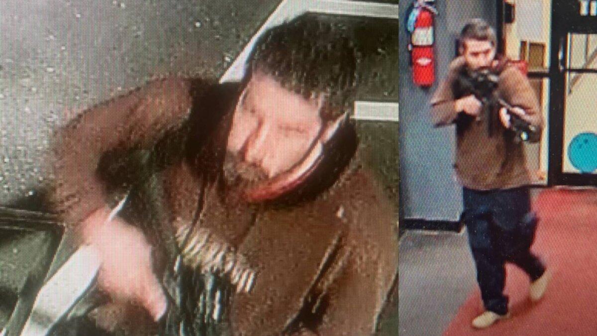 Authorities released a photo of the suspect in the Lewiston, Maine, mass shooting. (Courtesy of Lewiston Maine Police Department)