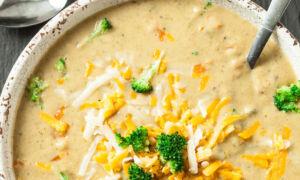 Easy Broccoli Cheese Soup Recipe [Gluten-free]