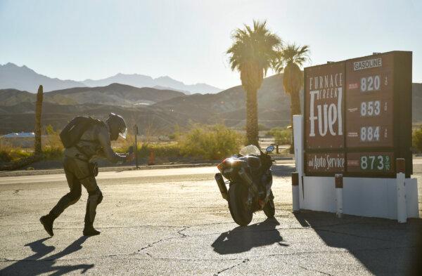 Gas station, Furnace Creek, Death Valley. (Christopher Reynolds/Los Angeles Times/TNS)