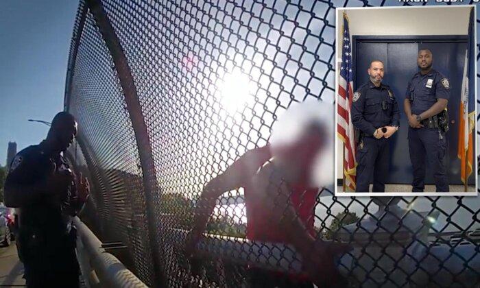 'I've Been in Your Shoes, Brother': Police Officers Talk Man Down From Jumping Off Bridge in NYC