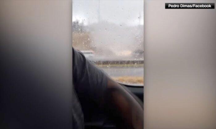 ‘It’s Coming Right at Us’: Texas Man Catches Tornado Sweeping Across Highway