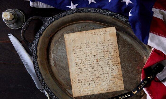Rare George Washington Letter Found, Placed for Sale