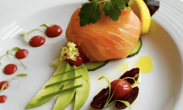 Smoked Salmon and Crab Parcels