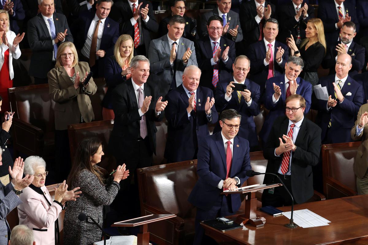‘America’s Back On Track’: Republican Lawmakers Praise New Speaker Mike Johnson